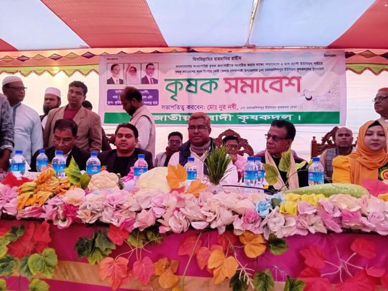 সোনাগাজী চরমজলিশপুর ইউনিয়ন কৃষক দলের সমাবেশ অনুষ্ঠিত