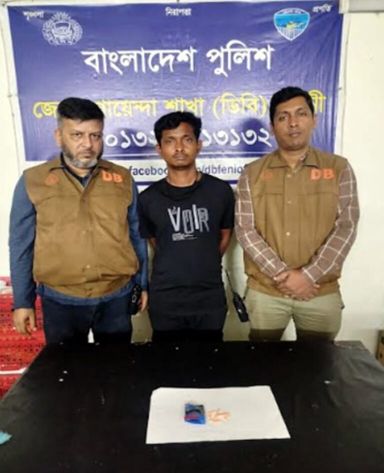 ফেনীতে মাদক বিরোধী অভিযান