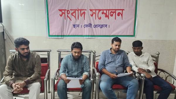 ফেনীতে ব্যবসায়ীর পাওনা পরিশোধ না করে উল্টো দেনাদারের মামলা, প্রতিবাদে সংবাদ সম্মেলন