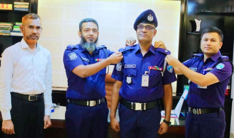 ইনস্পেক্টর (নিরস্ত্র) পদে পদোন্নতি পেলেন মো: আনোয়ার হোসেন, দায়িত্ব নিলেন সিআইডি-তে