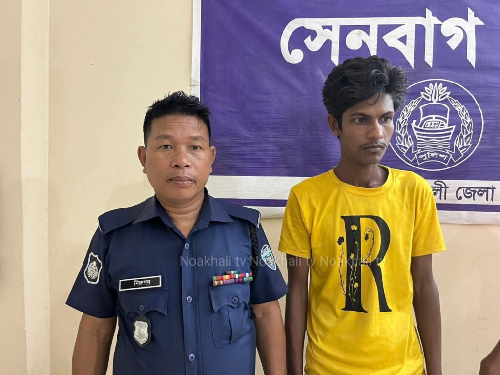 সেনবাগে যৌথ বাহিনীর অভিযানে মাদক ব্যবসায়ী গ্রেফতার