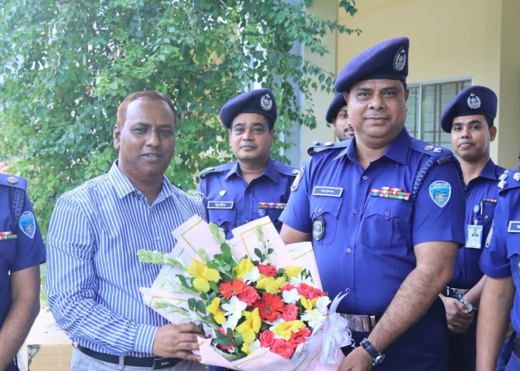 অ্যাডিশনাল আইজিপি (ফিন্যান্স) জনাব মোঃ আকরাম হোসেন বিপিএম-এর নোয়াখালী জেলায় আগমন