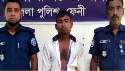 সোনাগাজীতেএক নরপশু পিতা কন্যাকে ধর্ষণের ঘটনা ঘটেছে