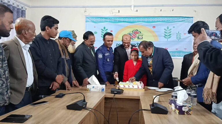 নোয়াখালীতে বৈশাখী টেলিভিশনের প্রতিষ্ঠাবার্ষিকী উদযাপন।