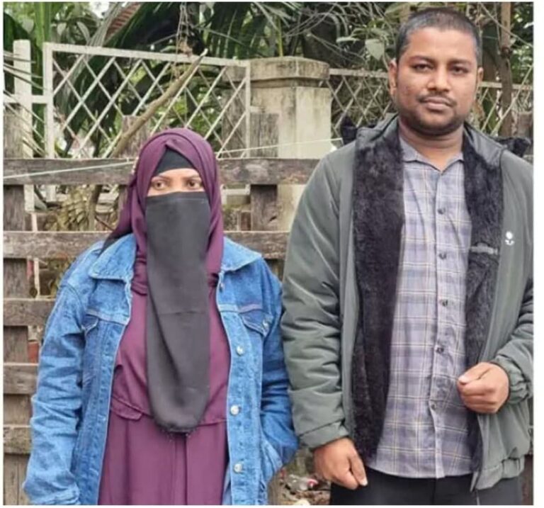 শারীরিক সম্পর্কের পর অস্বীকার ফেনীর শিবির নেতার, বিয়ের দাবিতে প্রেমিকার অবস্থান