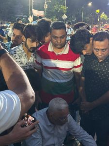 মানবতার সাথে গুরু দায়িত্ব নিয়ে হাত বাড়িয়ে দিলেন সাইফুলের পাশে এমপি শাহজাহান চৌধুরী