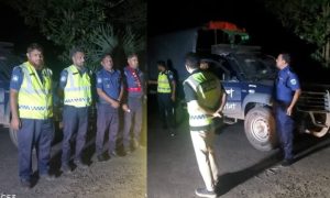 শিবগঞ্জে রাতের টহল জোরদারে পেট্রোল পার্টিকে ব্রিফিং, পুলিশ সদস্যদের খাবার বিতরণ