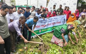 প্রধানমন্ত্রীর নির্দেশনা বাস্তবায়নে‎ রূপগঞ্জে পরিষ্কার-পরিচ্ছন্নতা ও পরিবেশ উন্নয়ন অভিযান