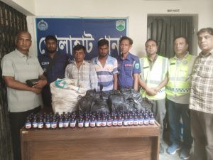 ভোলাহাটে ৪০০ বোতল স্কাফ সিরাপসহ দুই মাদক ব্যবসায়ী আটক​