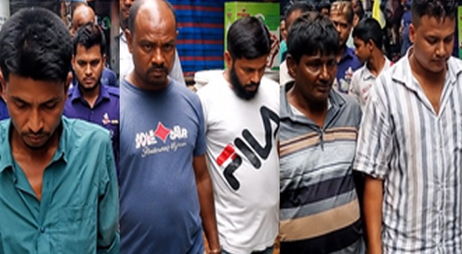 যশোর আবাসিক হোটেলে অভিযান, দুই নারীসহ ১০ জন আটক