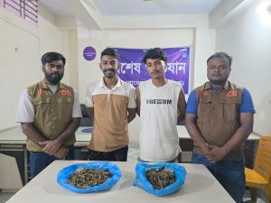 কেরানীগঞ্জে ১ কেজি গাঁজাসহ দুই মাদক কারবারি গ্রেফতার।