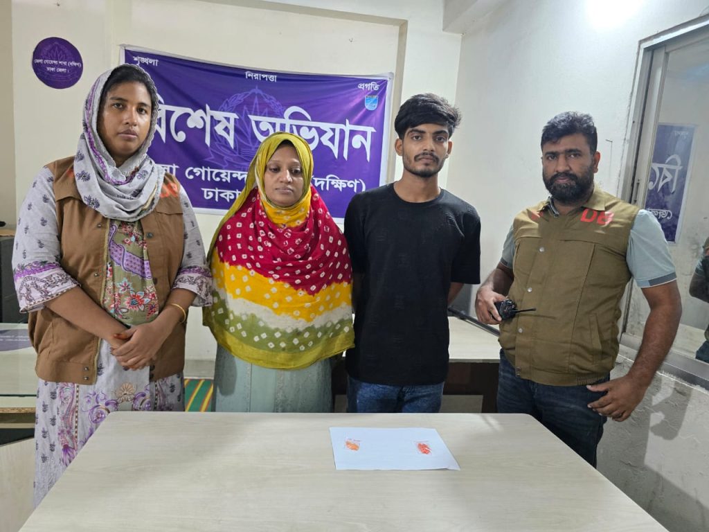 কেরানীগঞ্জে ডিবির বিশেষ অভিযান: ১৬০ পিস ইয়াবাসহ গ্রেপ্তার ৩জন