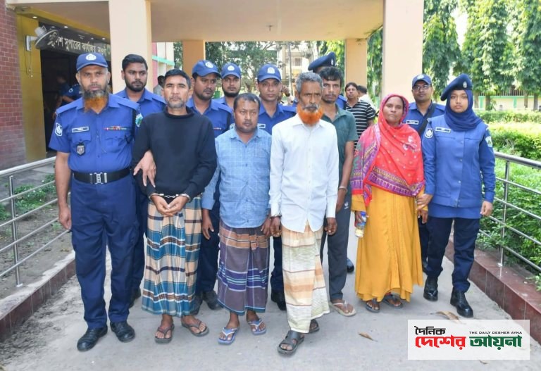ধামইরহাটে হালিমার হত্যাকান্ডের ৪ আসামি গ্রেফতার