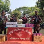 কুমিল্লা সীমান্তে ১০ বিজিবির ঝটিকা অভিযান: ৩২ কেজি গাঁজাসহ বিপুল পরিমাণ চোরাই পণ্য জব্দ