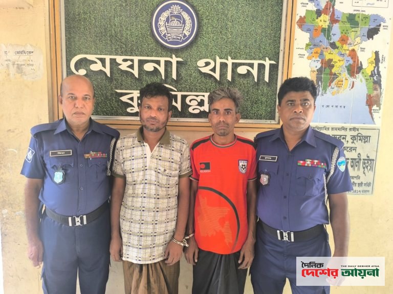 মেঘনায় নারীর ব্যাগ চুরির টাকা স্বর্ণালংকারসহ গ্রেপ্তার-২