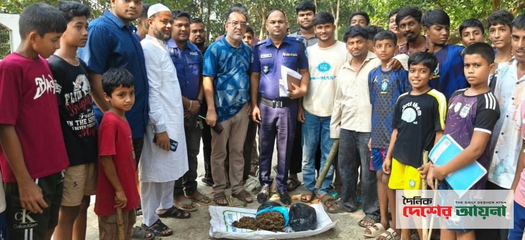 বুড়িচংয়ে পুলিশের অভিযান, গাঁজাসহ আটক ৫