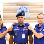 নারায়ণগঞ্জে এসআই থেকে পরিদর্শক পদে পদোন্নতি, র‍্যাংক ব্যাজ পরালেন পুলিশ সুপার
